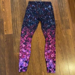 Floral Lululemon Pants